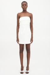 Rebecca Vallance Strapless Daphne Bow Dress
