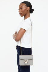 Gucci Leather Dollar Logo Bag