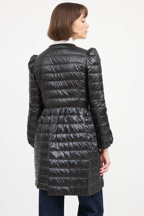 Red Valentino Down Ruffled Coat