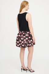 Red Valentino Patterned Sleeveless Dress