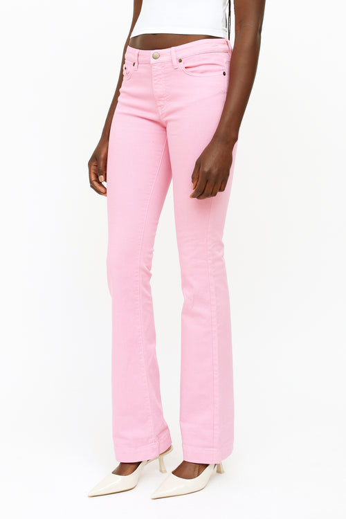 Red Valentino Pink Denim Jeans