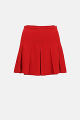 Red Valentino Pleated Midi Skirt