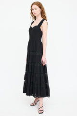 Reformation Lace Tiered Maxi Dress
