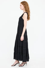 Reformation Lace Tiered Maxi Dress