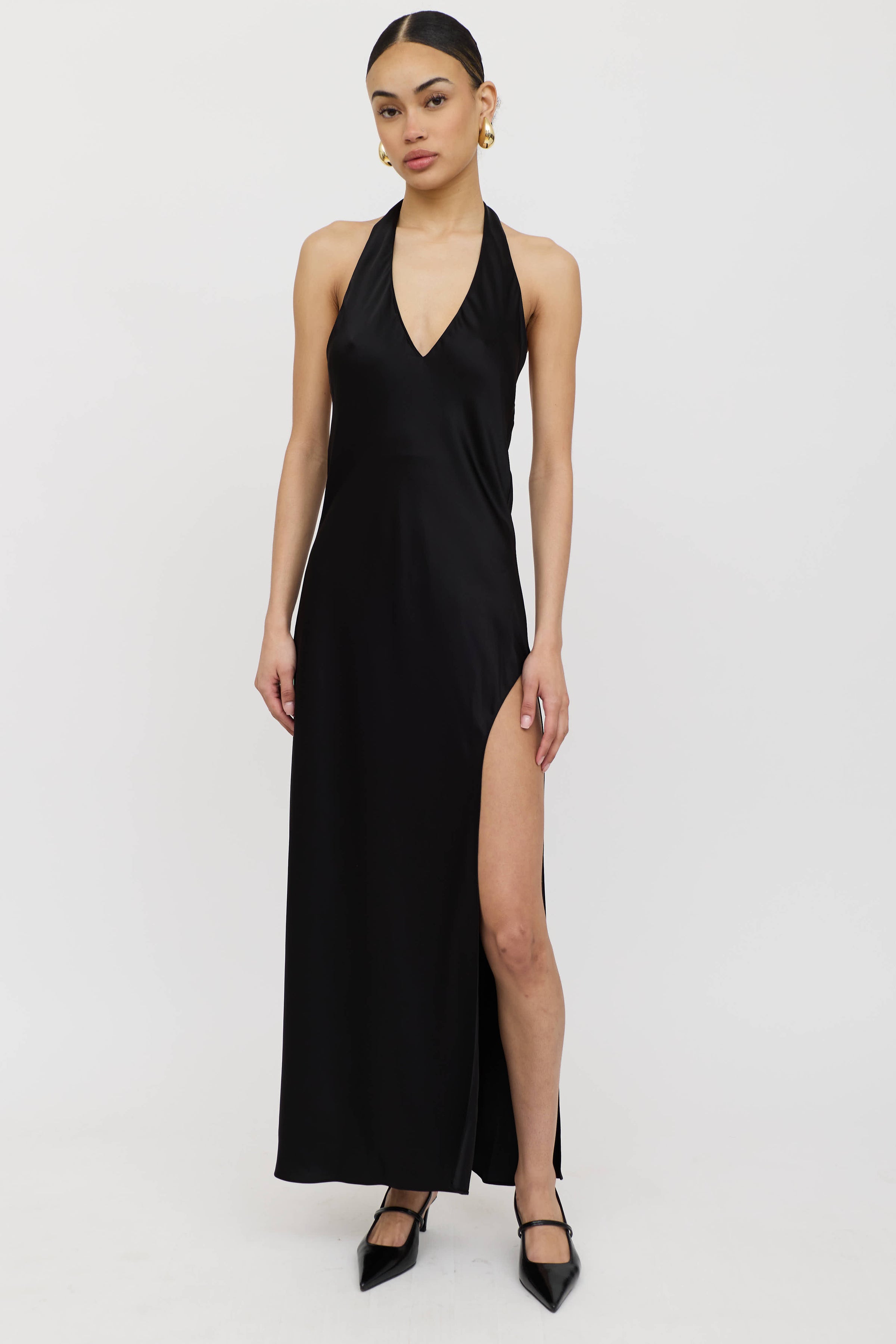 reformation halter dress Reformation // Meral Halter Dress – VSP Consignment