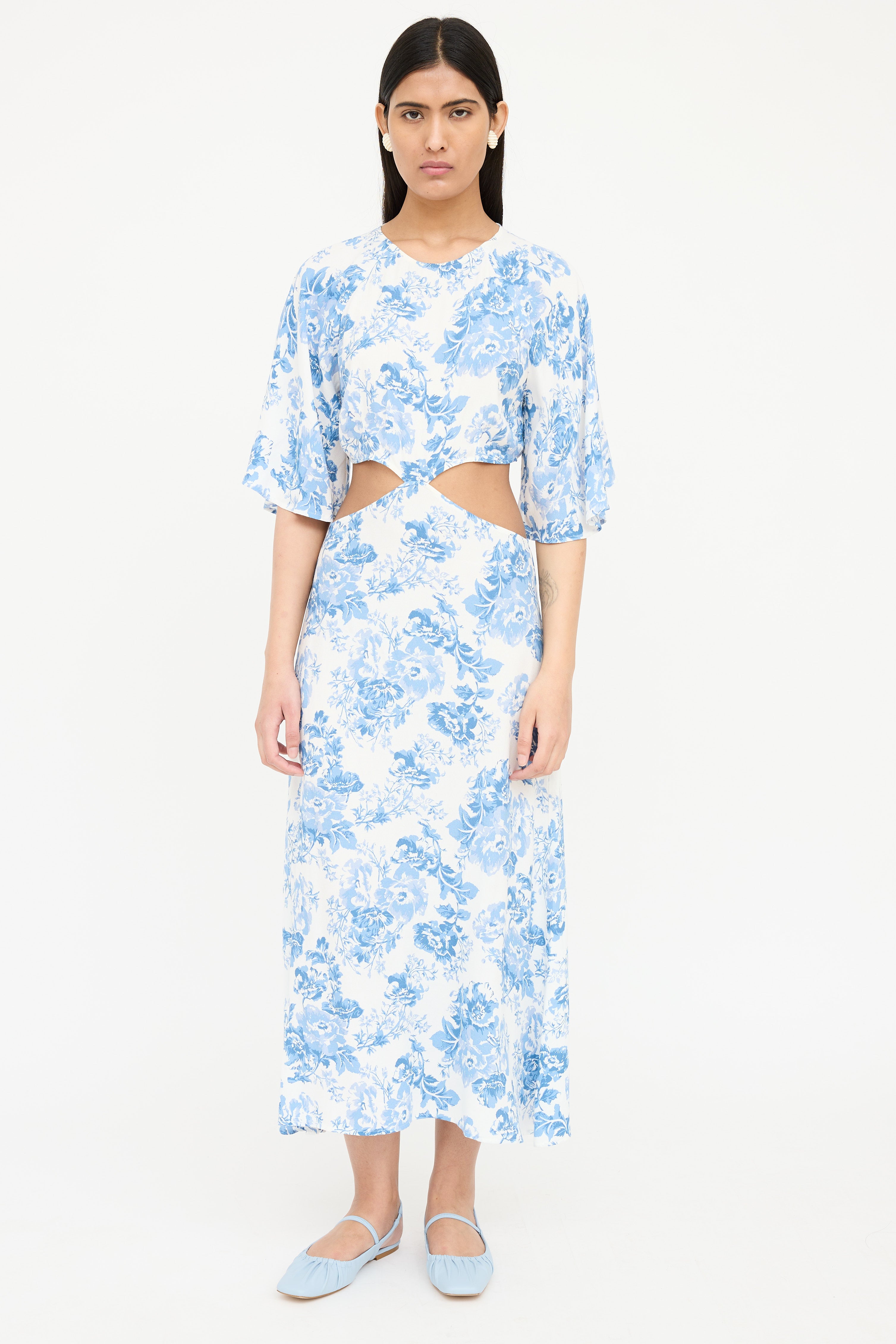 Reformation // Floral Cutout Dress VSP Consignment Reformation // Floral Cutout Dress VSP Consignment