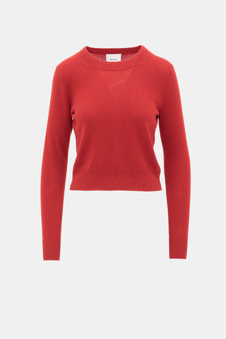 Reformation Cashmere Dana Crew Sweater