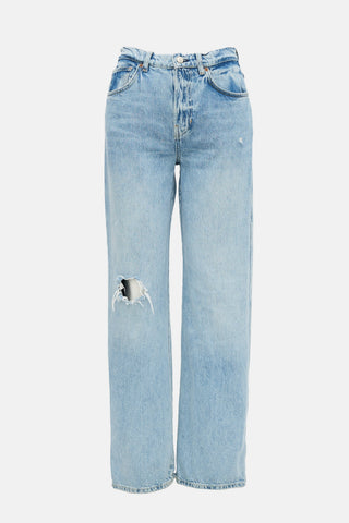 Reformation Distressed Val 90's Jeans