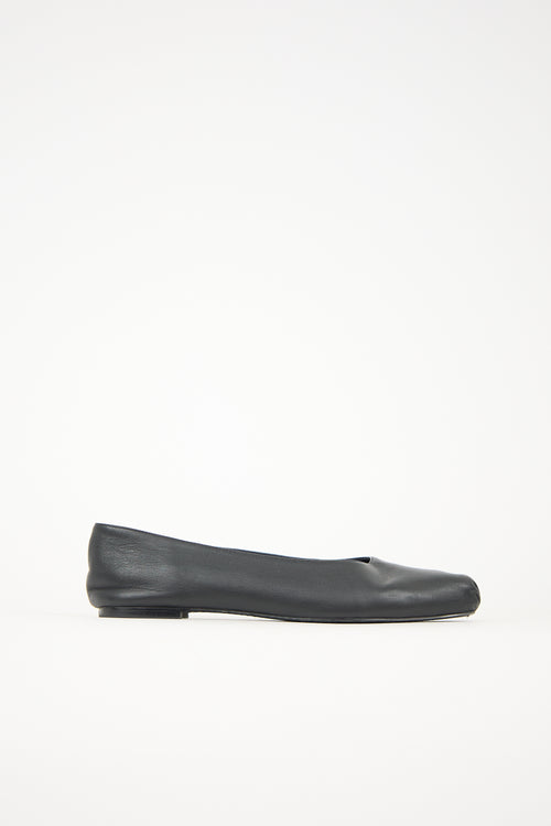 Reformation Leather Ballet Flat