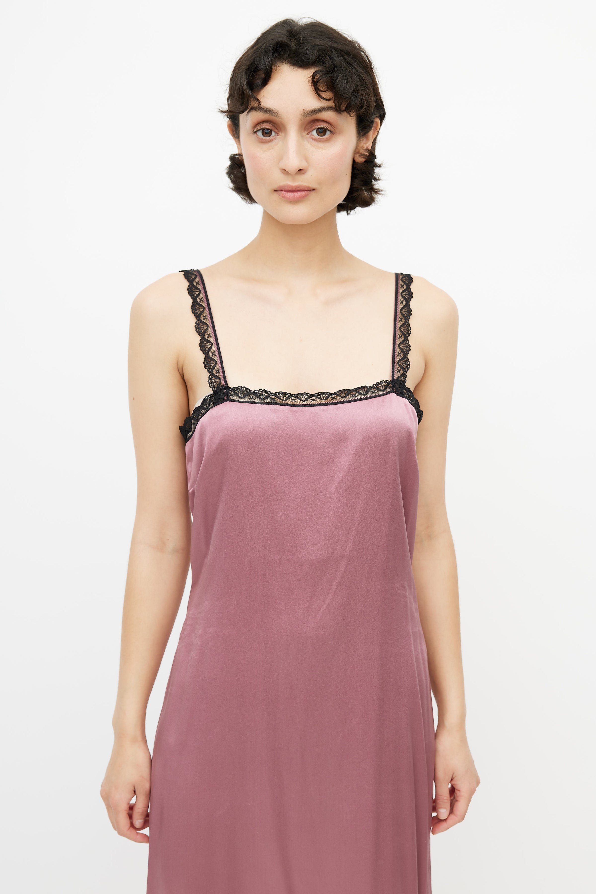 Reformation // Light Purple Silk Lace Dress VSP Consignment Reformation // Light Purple Silk Lace Dress VSP Consignment