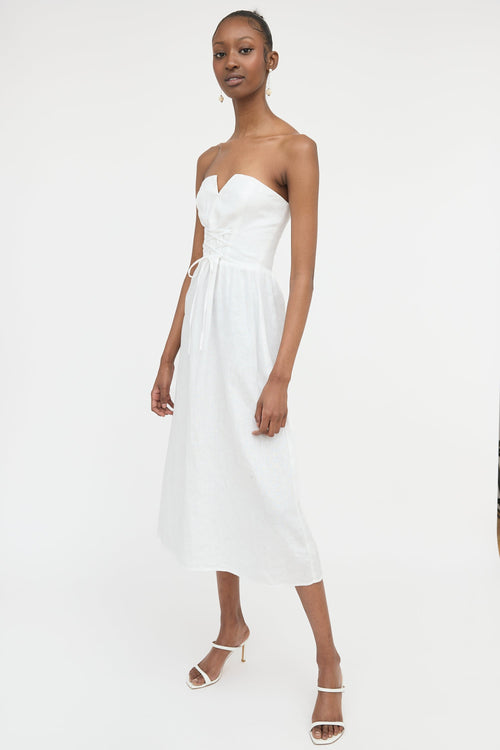 Reformation Linen Cosima Dress