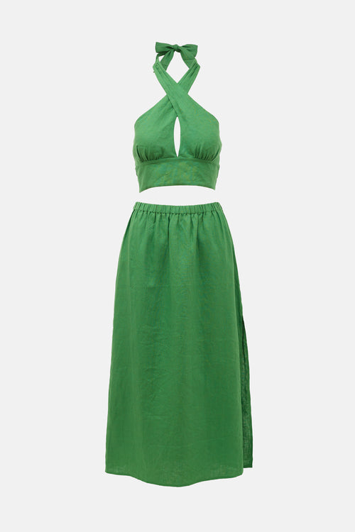 Reformation Linen Tulin Co-Ord Set
