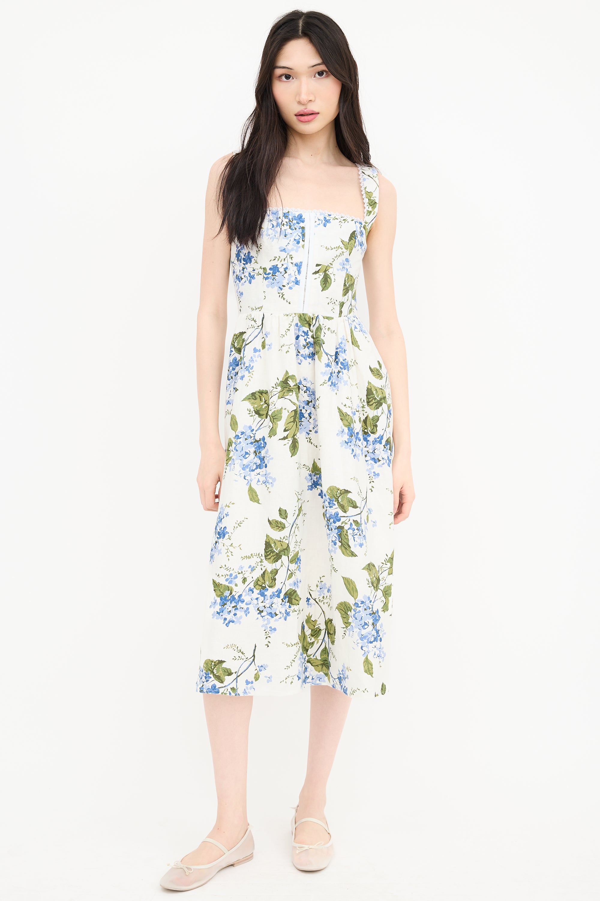 Reformation // Linen Tagliatelle Dress VSP Consignment Reformation // Linen Tagliatelle Dress VSP Consignment