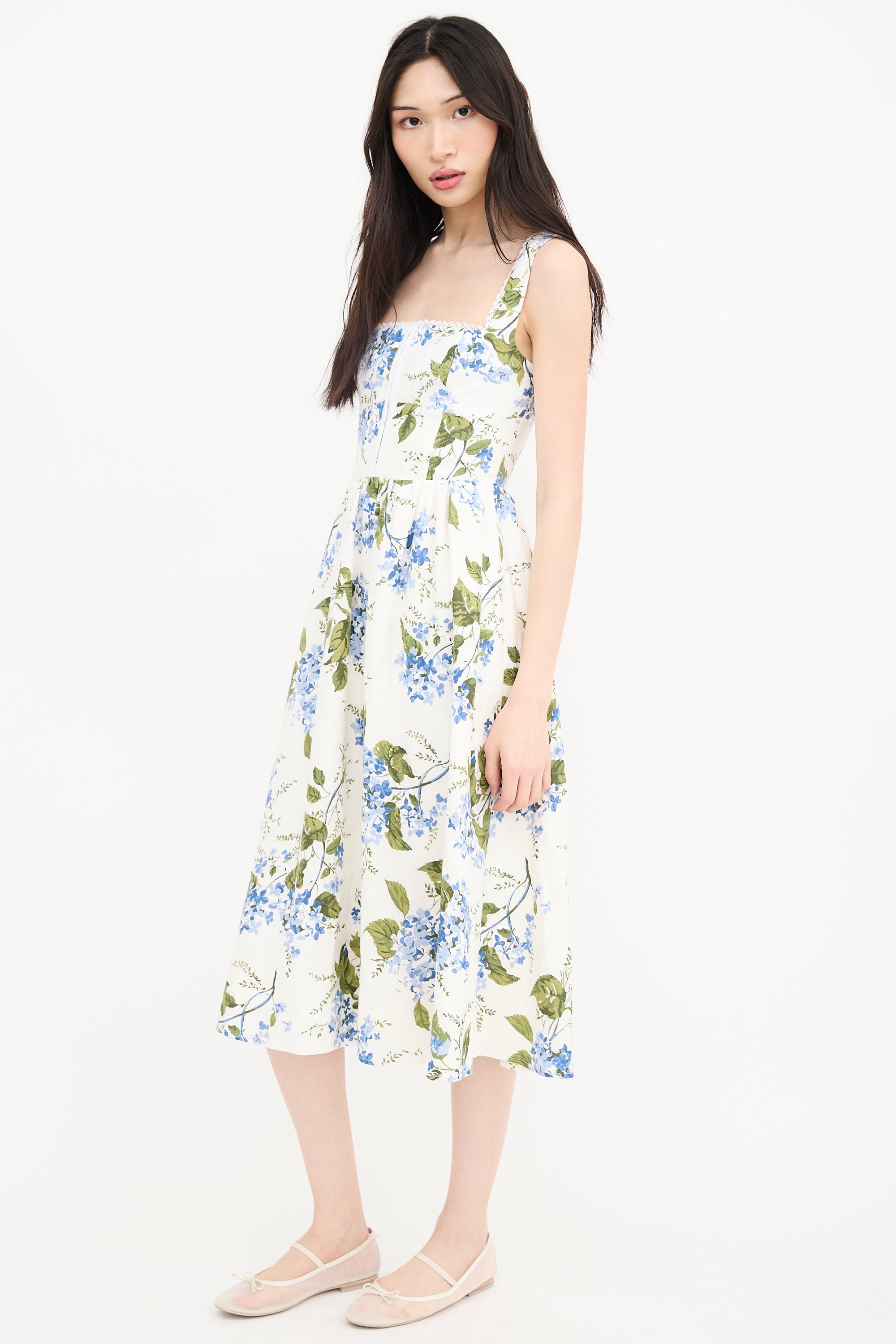 Reformation // Linen Tagliatelle Dress – VSP Consignment