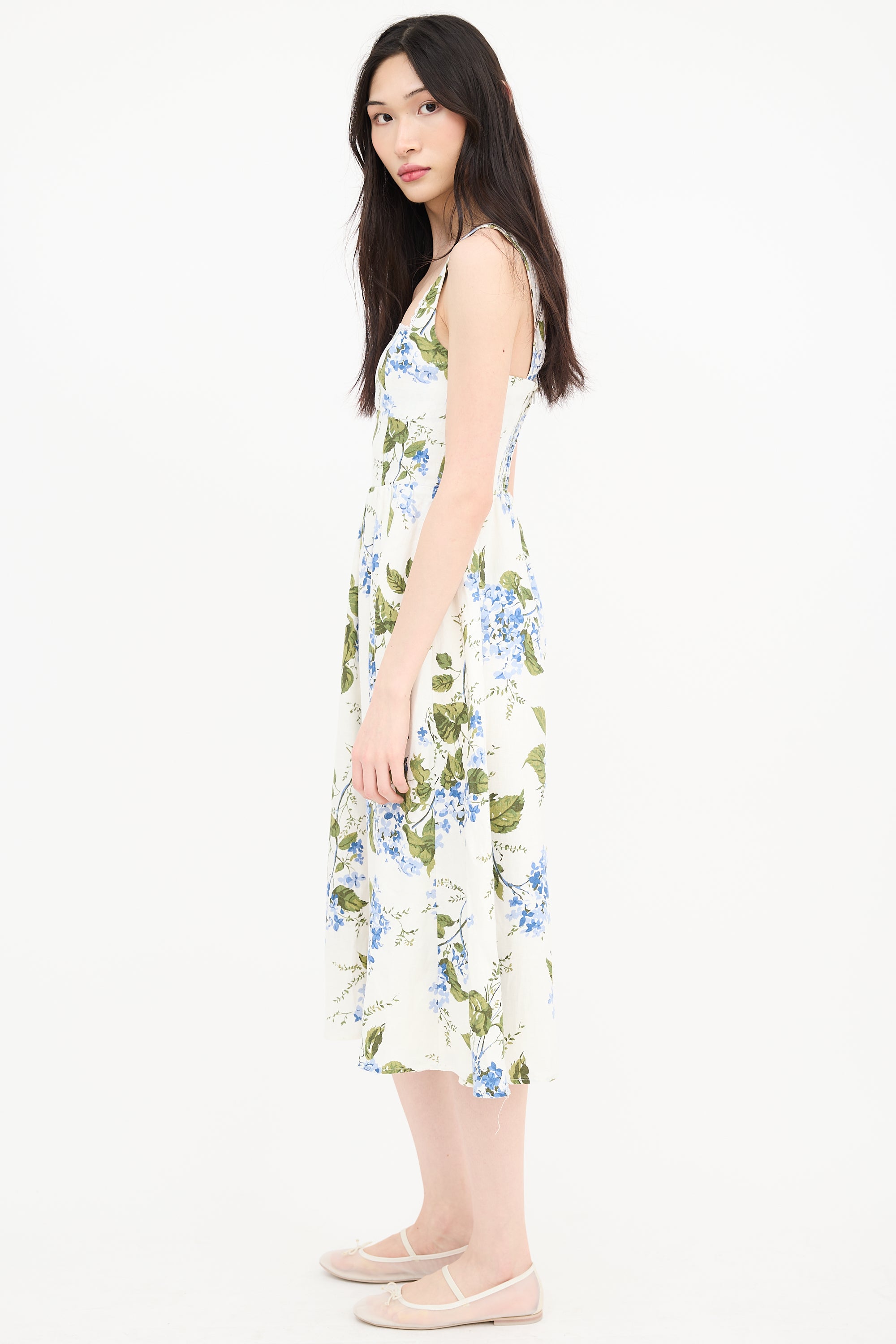 Reformation // Linen Tagliatelle Dress VSP Consignment Reformation // Linen Tagliatelle Dress VSP Consignment