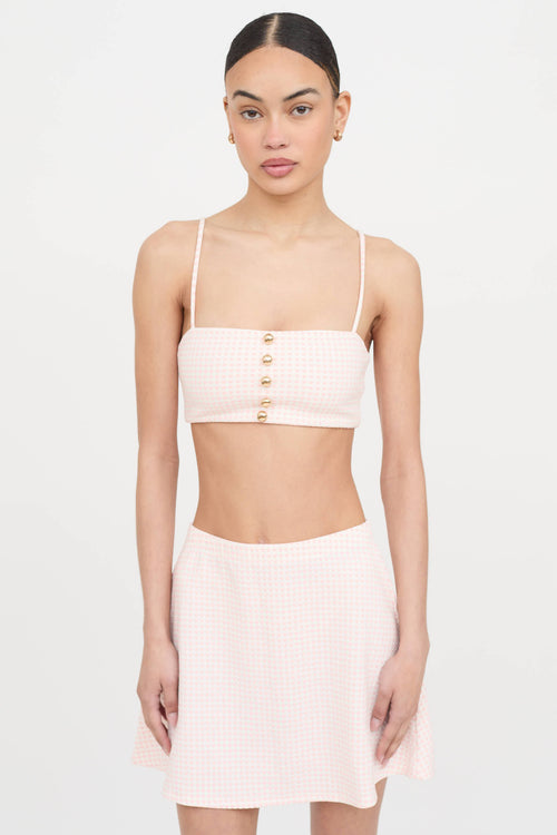 Reformation Checkered Co-ord Set