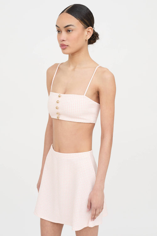 Reformation Checkered Co-ord Set