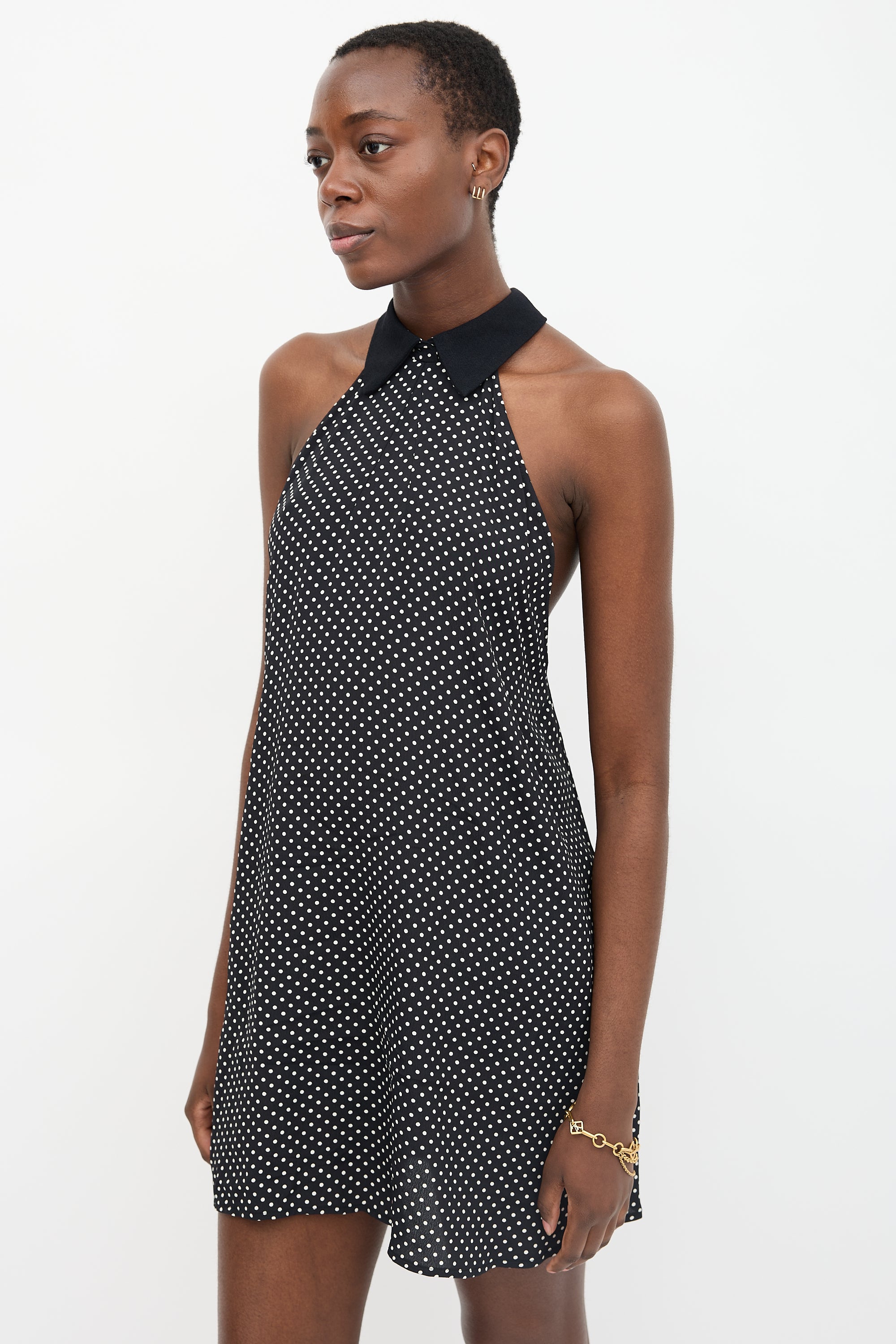 reformation polka dot dress Reformation // Polka Dot Mini Dress – VSP Consignment