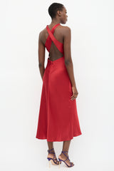 Reformation Silk Casette Dress