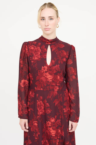 Reformation Floral Maxi Dress