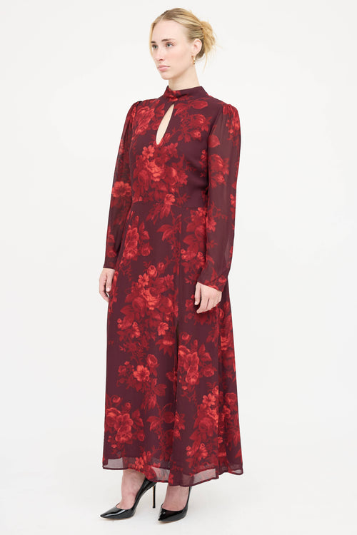 Reformation Floral Maxi Dress