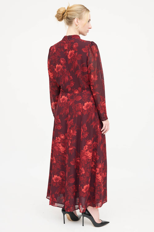 Reformation Floral Maxi Dress