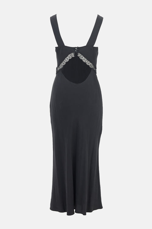 Reformation Silk Provence Dress