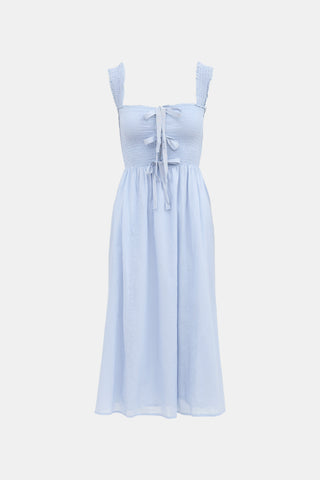 Reformation Smocked Darla Midi Dress