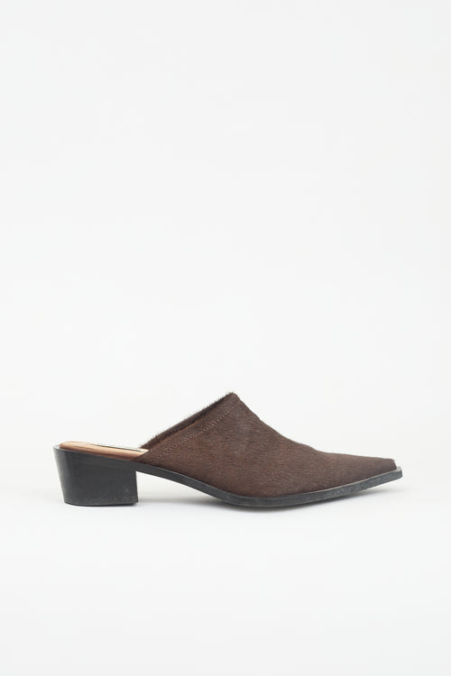 Reike Nen Leather Pointed Mule