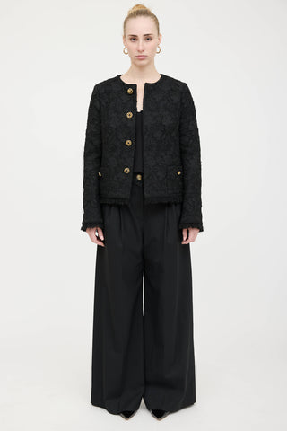 Rejina Pyo Wool Blend Pleated Trouser
