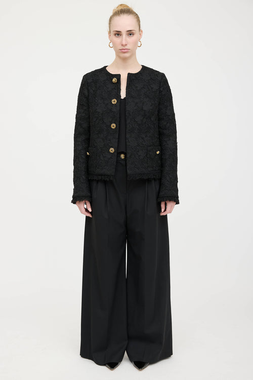 Rejina Pyo Wool Blend Pleated Trouser