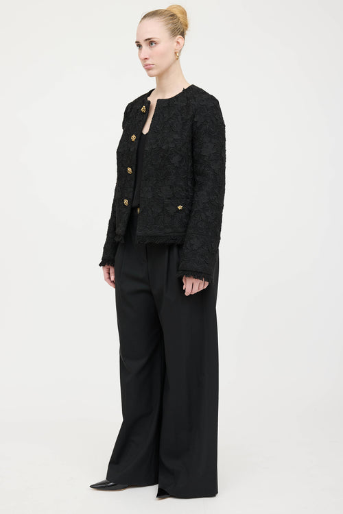 Rejina Pyo Wool Blend Pleated Trouser