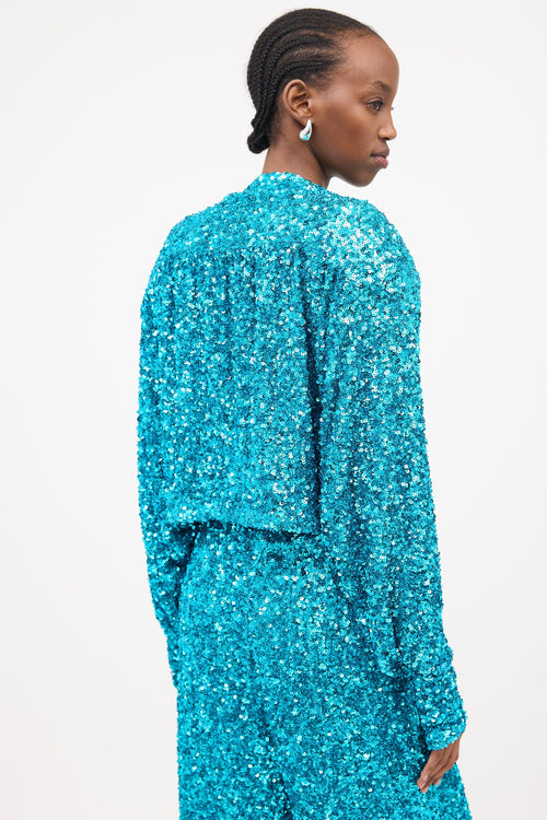 Remain Birger Christensen Sequin Aurelia Blouse