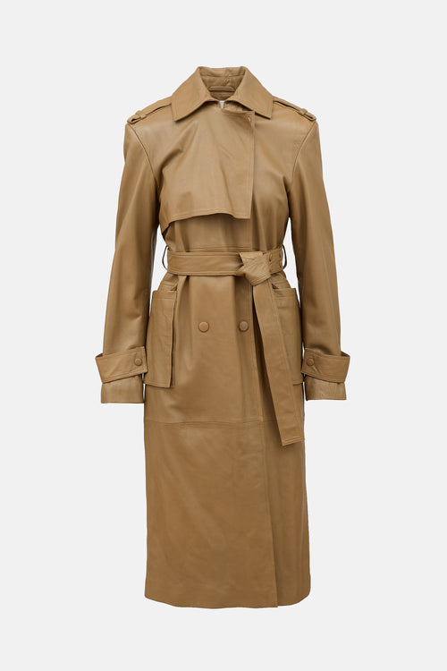 Remain Birger Christensen Leather Trench Coat