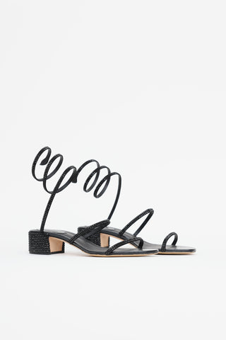 Rene Caovilla Crystal Cleo Sandal