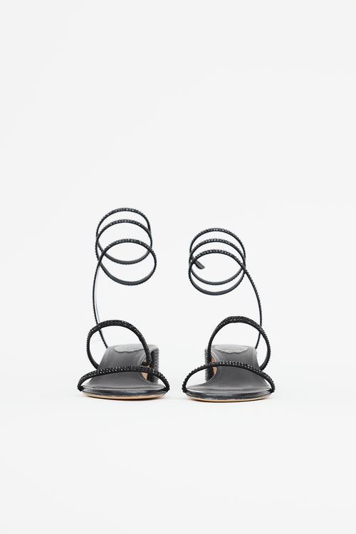 Rene Caovilla Crystal Cleo Sandal
