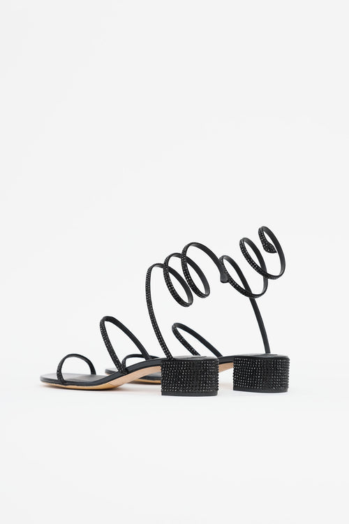 Rene Caovilla Crystal Cleo Sandal