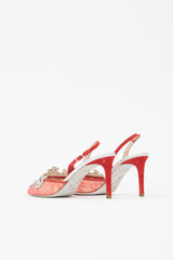 Rene Caovilla Lace Veneziana Heel