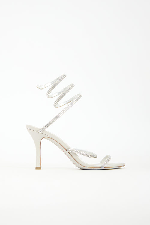 Rene Caovilla Rhinestone Cleo Sandal