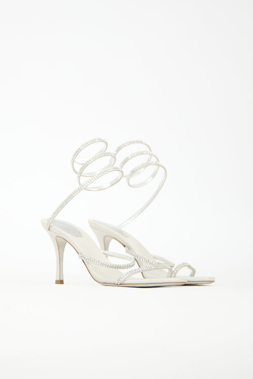 Rene Caovilla Rhinestone Cleo Sandal