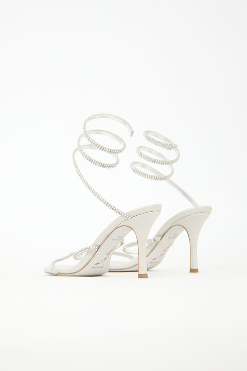 Rene Caovilla Rhinestone Cleo Sandal