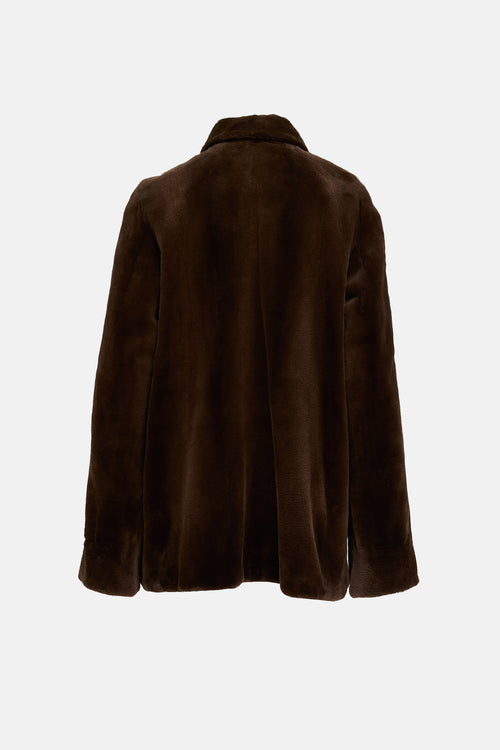 VSP ArchiveReversible Shearling Fur Coat