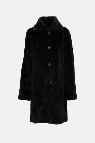 VSP ArchiveReversible Shearling Fur Coat