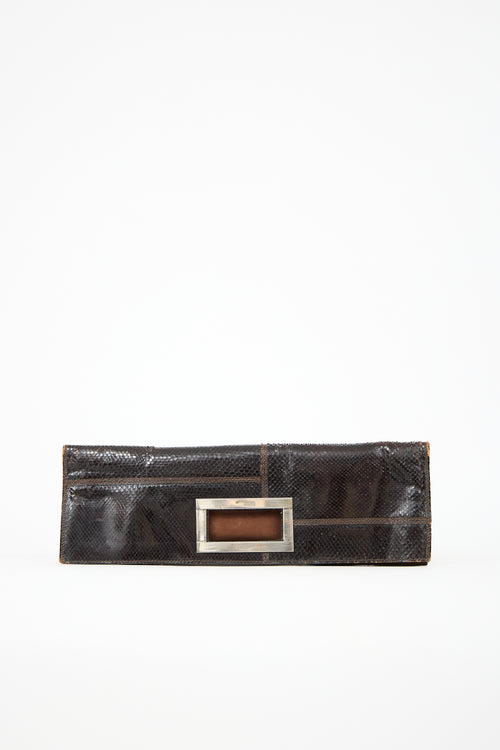 Renzo Pucci Vintage Textured Clutch