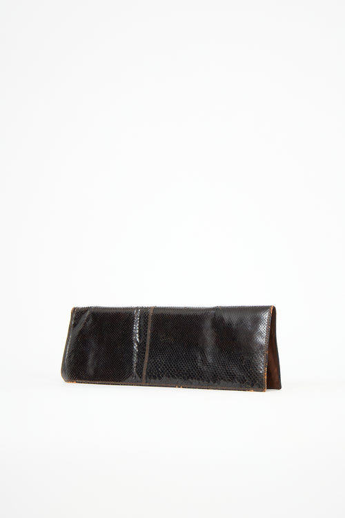 Renzo Pucci Vintage Textured Clutch