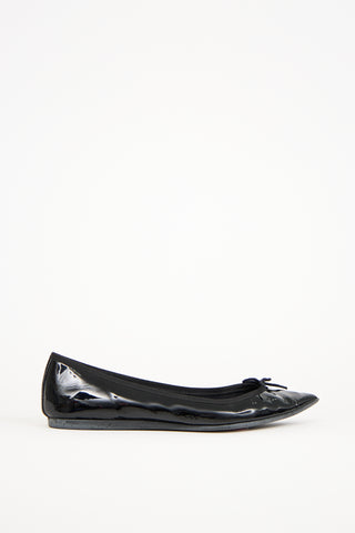 Repetto Black Patent Ballet Flat