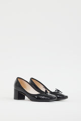Repetto Black Patent Camille Leather Ballet Heel