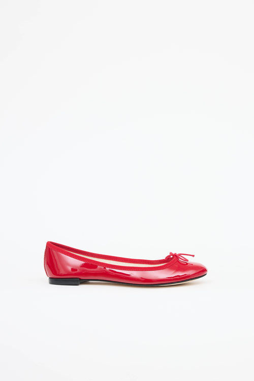 RepettoPatent Ballet Flat