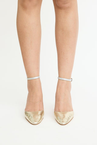 Repetto X Free People Vacation Day Metallic Heel