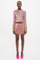 Retrofête Knit Sequin Co-Ord Set